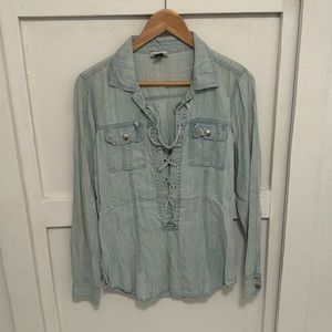 Tasha Polizzi denim Shirt